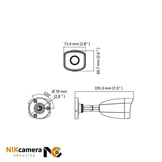 دوربین HiLook IPC-B140H